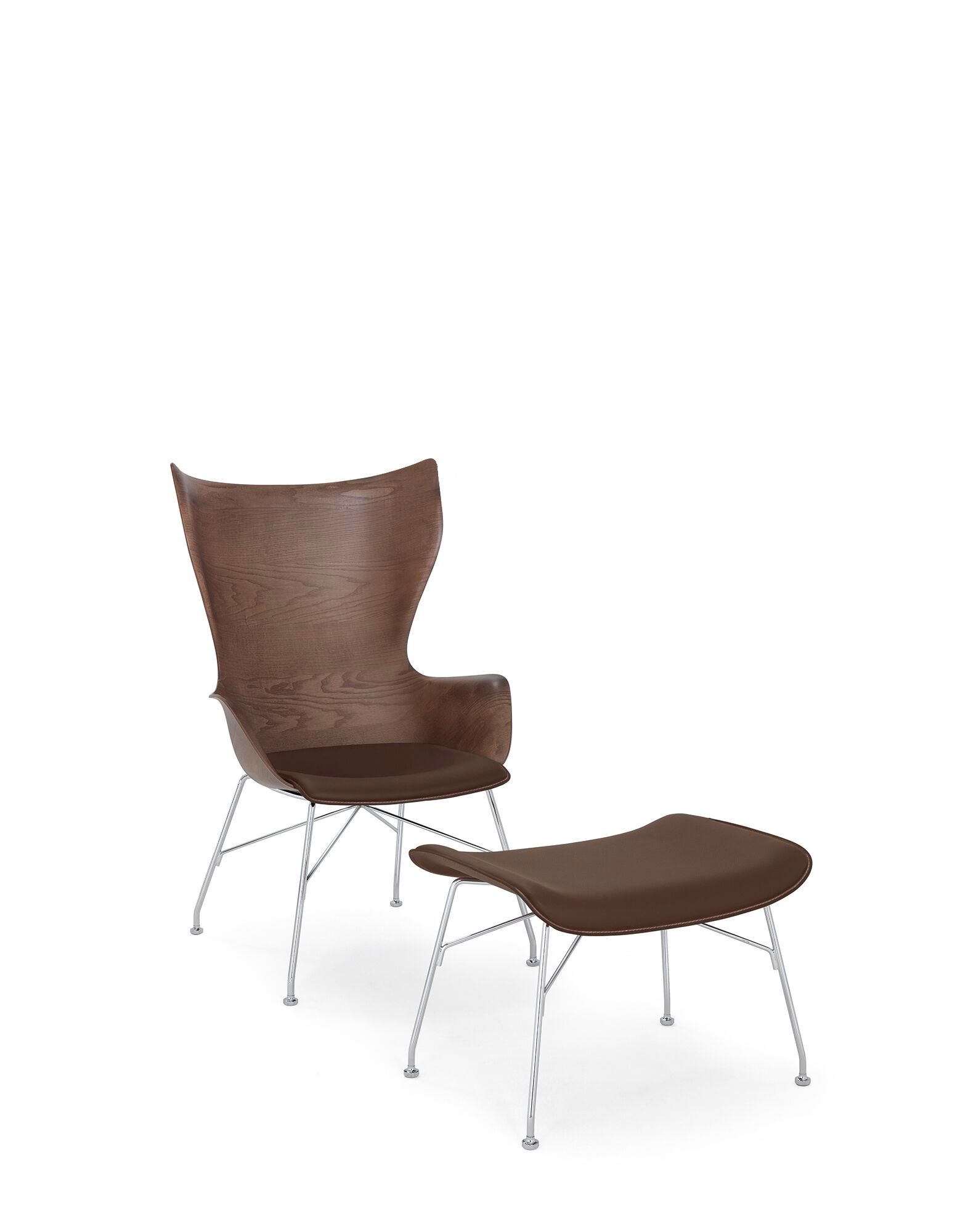 Стул из ясеня с подлокотниками Kartell Smart Wood ARCH-00047442 - Вид №46