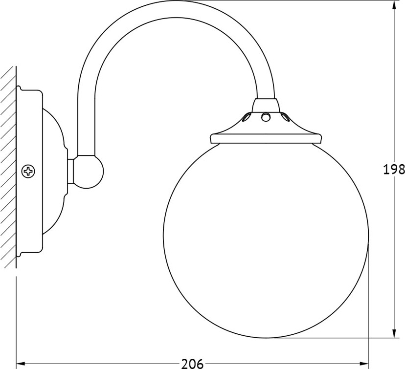 STI 226 Светильник 40W 3SC STILMAR GOLD Treesseci 3SC - Вид №1
