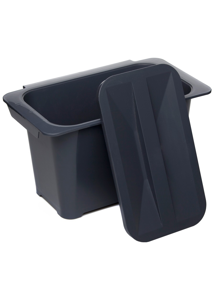 Контейнер для мусора на дверцу Eta 5 Anthracite NAVAKO 10058 - Вид №3