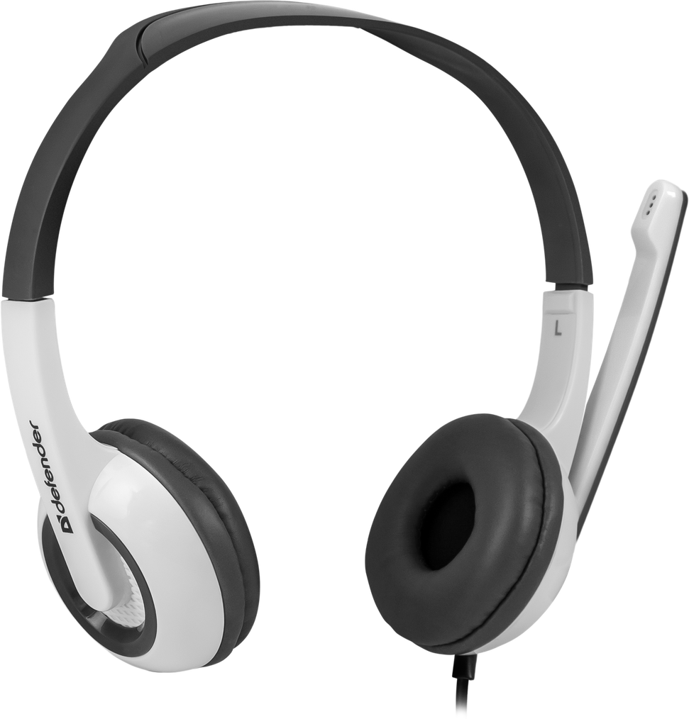 63055 компьютерная гарнитура esprit 055 серый, кабель 2 м Defender Santreyd  - Вид №1