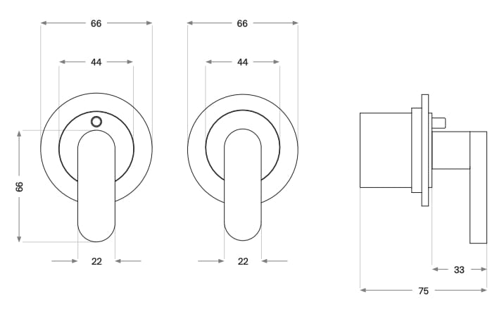 Набор термостатических ванн из нержавеющей стали с ручным душем COCOON John Pawson ARCH-00047302 - Вид №10