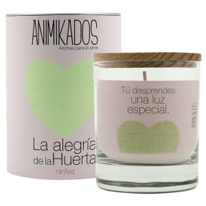 VV007AHAM Свеча ароматическая animikados, lover of life, Белая кувшинка, 40 ч. Ambientair