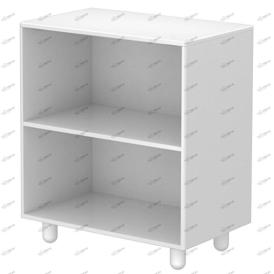 Стеллаж Flexa с 1 полкой, белый 812520140