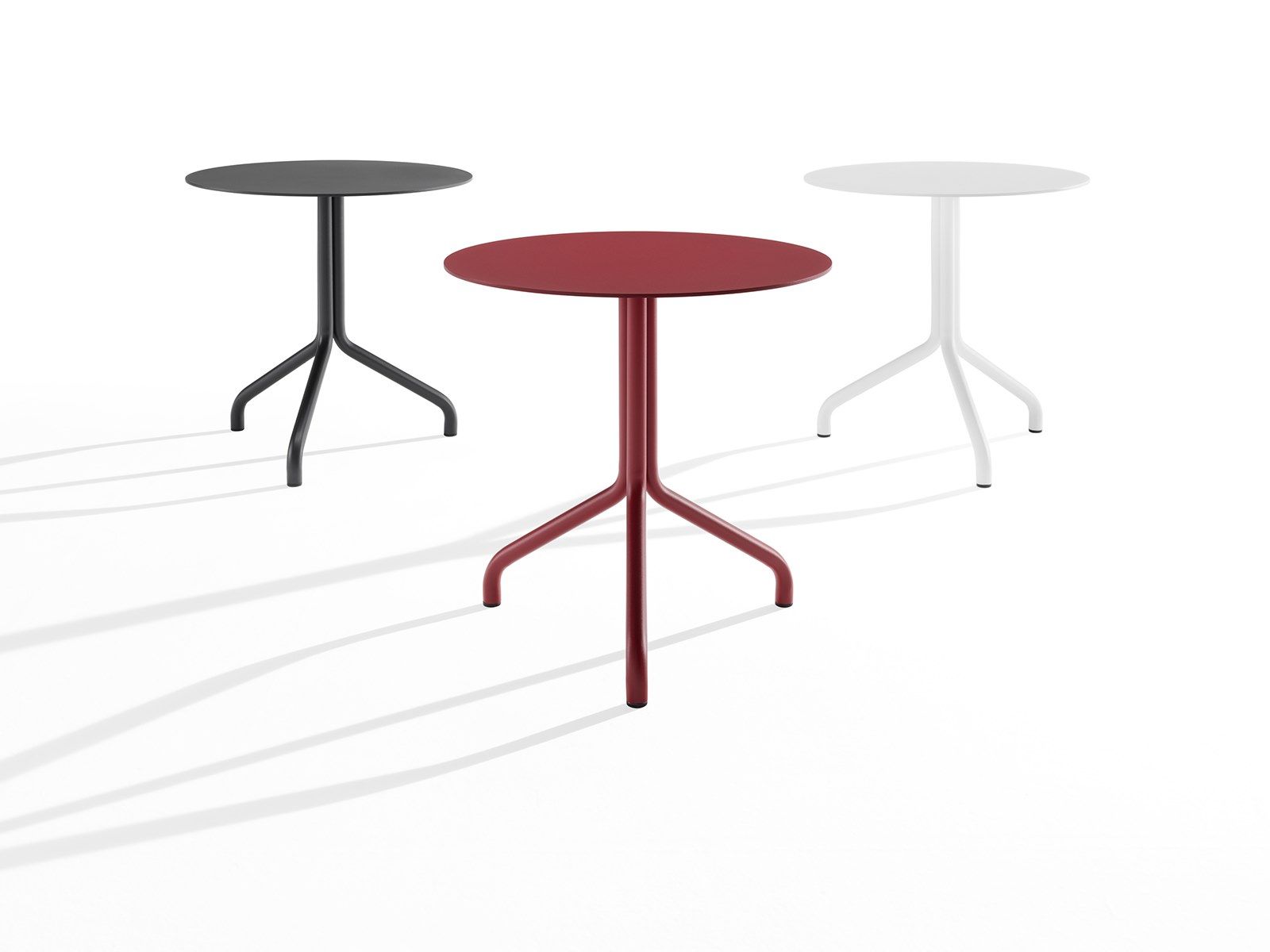 Высокий круглый металлический журнальный столик B-LINE AD.От ARCH-00124020 - Вид №2