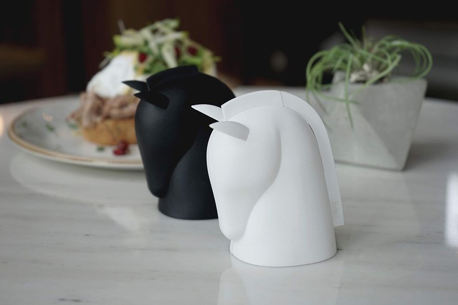 Держатель для зубочисток черный Unicorn QUALY  00-3871661 Черный  - Вид №2