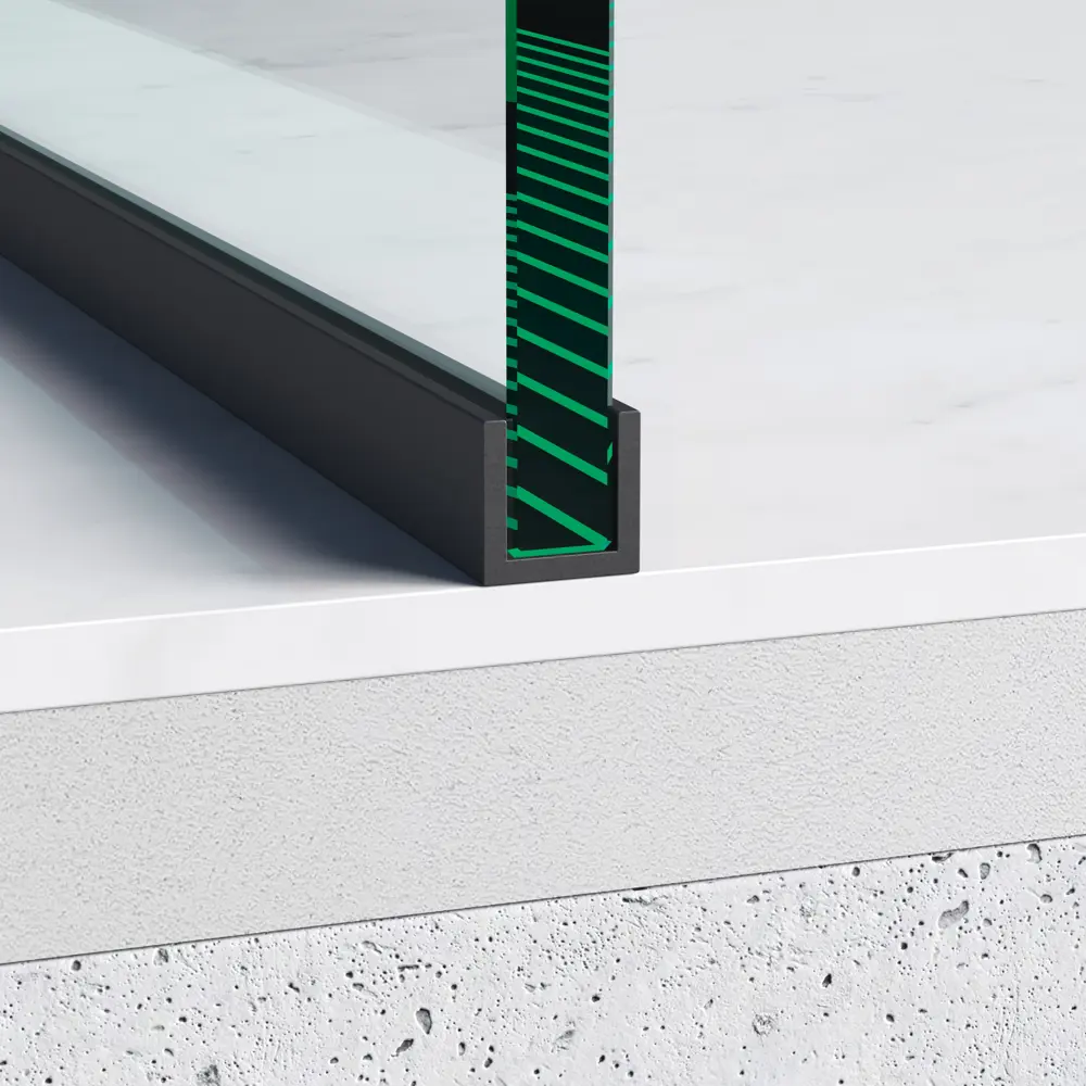 Santreyd Алюминиевый П-профиль для отделочных работ 20×20 мм 89034328 STLM-1386664 - Вид №2