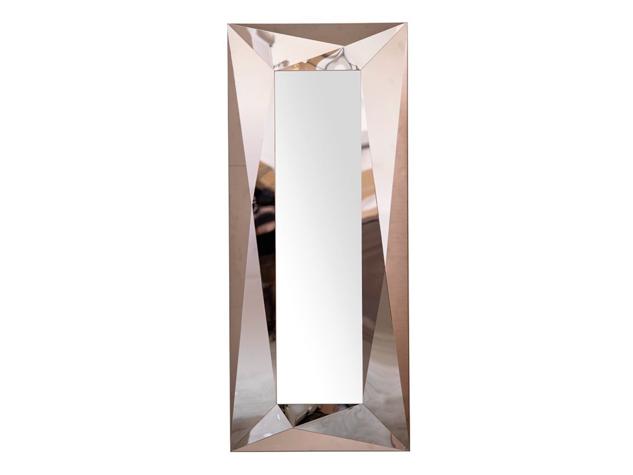 Зеркало из нержавеющей стали с настенной рамой RIFLESSI DIAMOND ARCH-00093888 - Вид №5