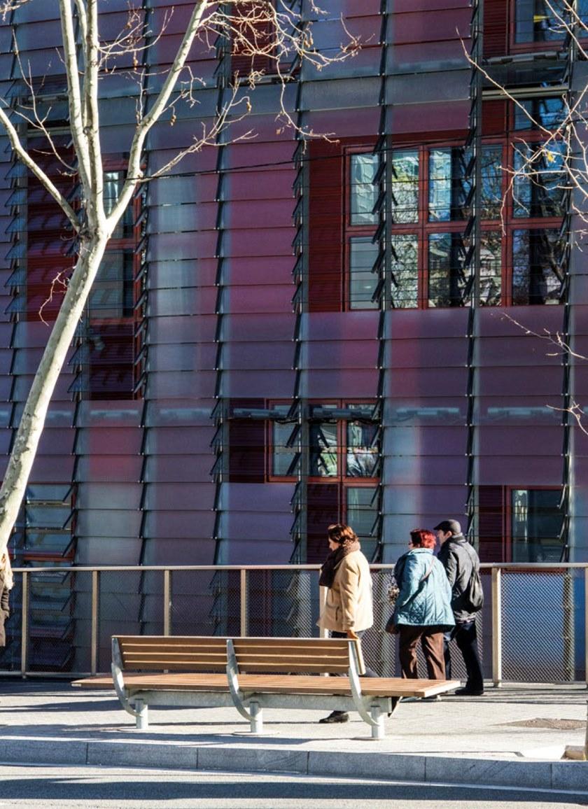 URBIDERMIS Деревянная скамейка со спинкой sun-id-1489999 - Вид №4