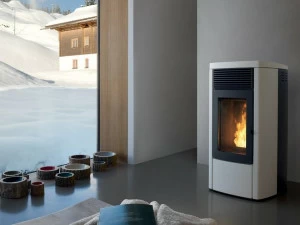 MCZ Пеллетная печь из чугуна и керамики Pellet