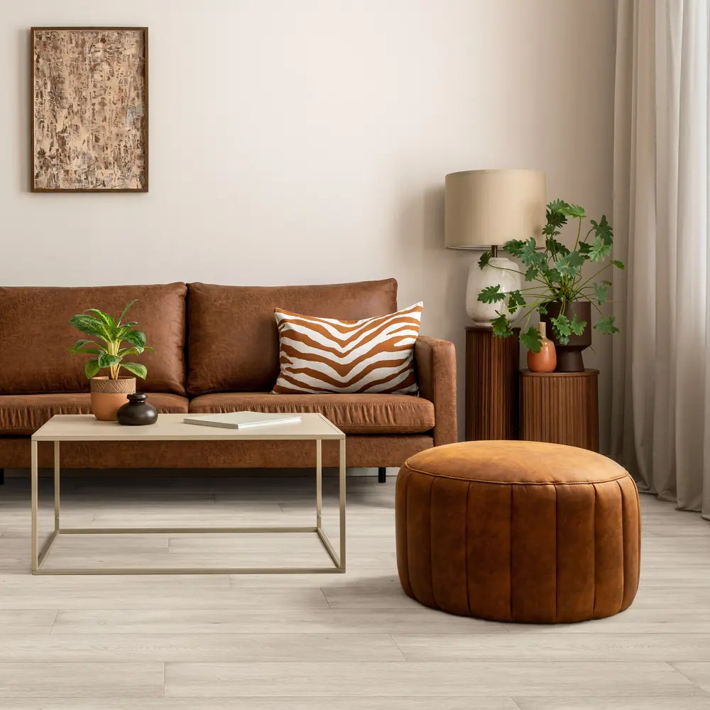 Линолеум полукоммерческий KREAFORTA «Алдан» 33 класс 2.5 м - коричневый под дерево 89427472 STLM-1574576