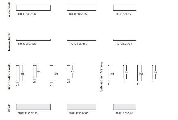 Кожаный диван Rolf Benz Rolf Benz 535 LIV ARCH-00078806 - Вид №4