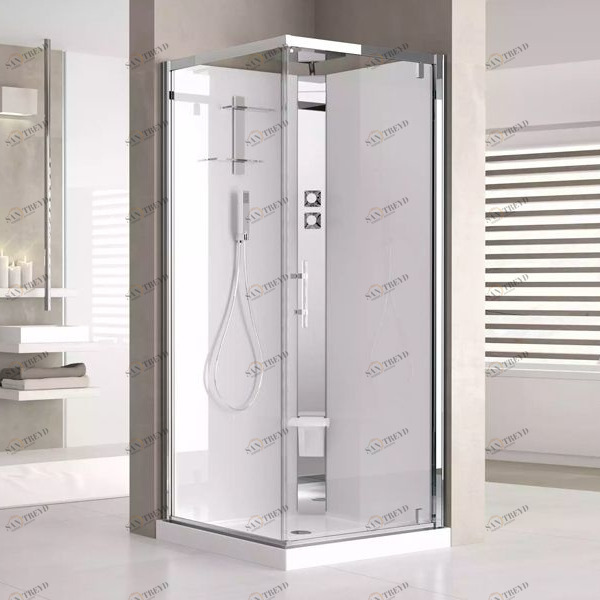 Novellini. Душевая кабина 90x90 G90 STANDARD с низким душевым поддоном HOLIDAY CRYSTAL 2 HC2G90M1KA