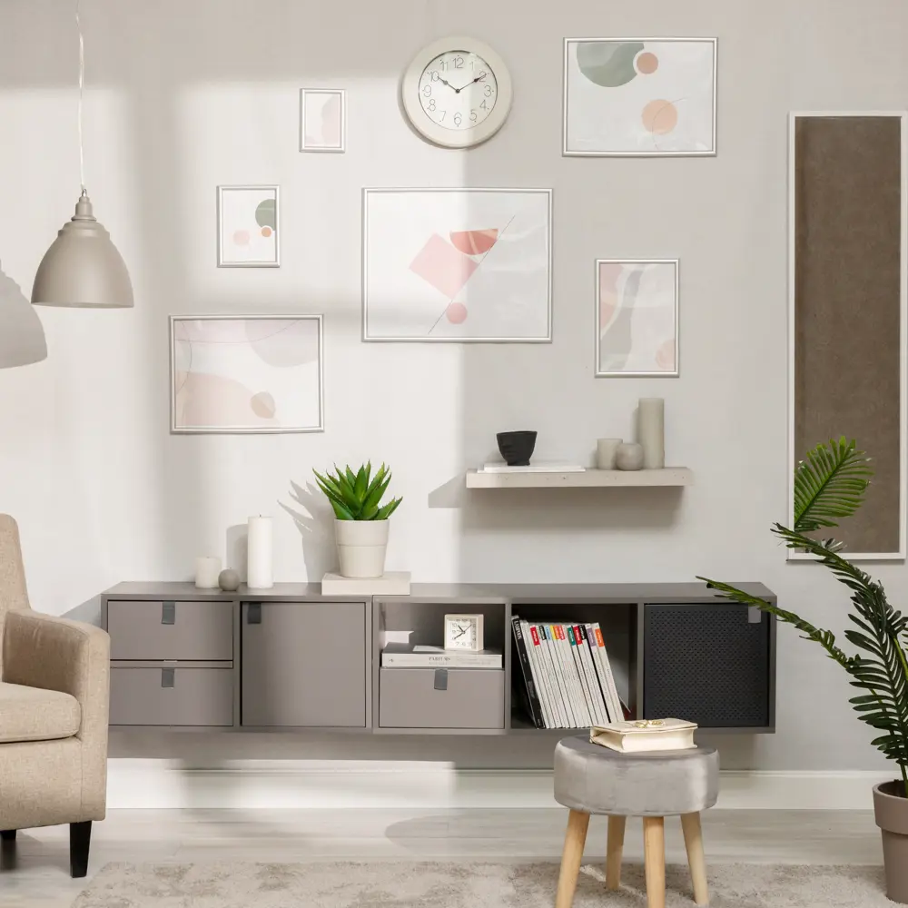 Рамка Olivia 30x40 см пластик цвет серебро 86108410 STLM-2137368 Santreyd  - Вид №4
