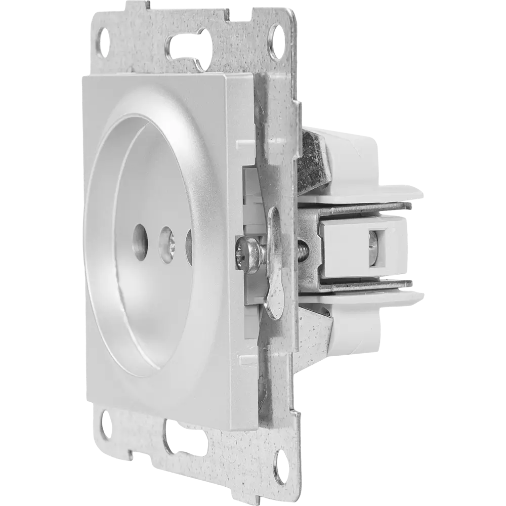 Розетка GUSI Electric без заземления с защитными шторками 83864424 Ugra STLM-0045207 - Вид №4