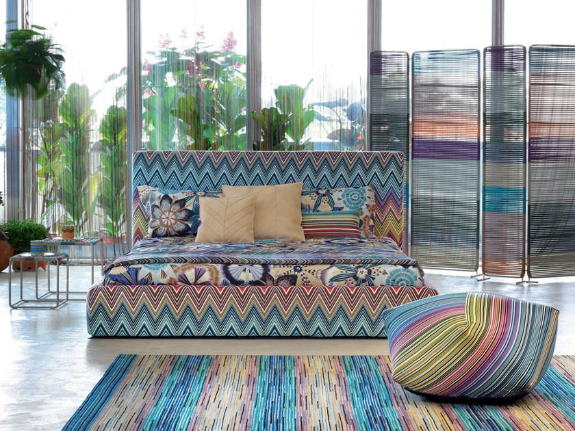 MissoniHome Двуспальная кровать из ткани sun-id-1456074 - Вид №2