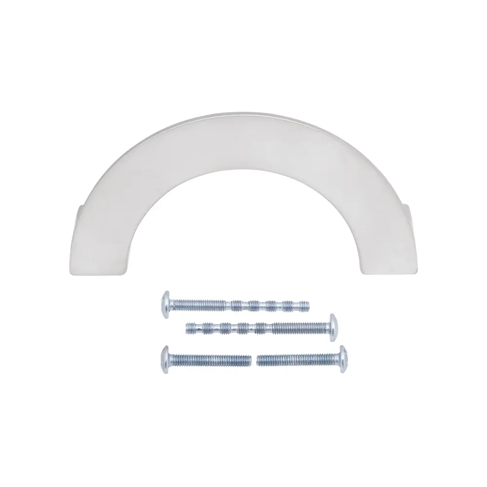 Мебельная ручка-скоба ЦАМ 96 мм матовый хром PALLADIUM STLM-2049997 - Вид №1