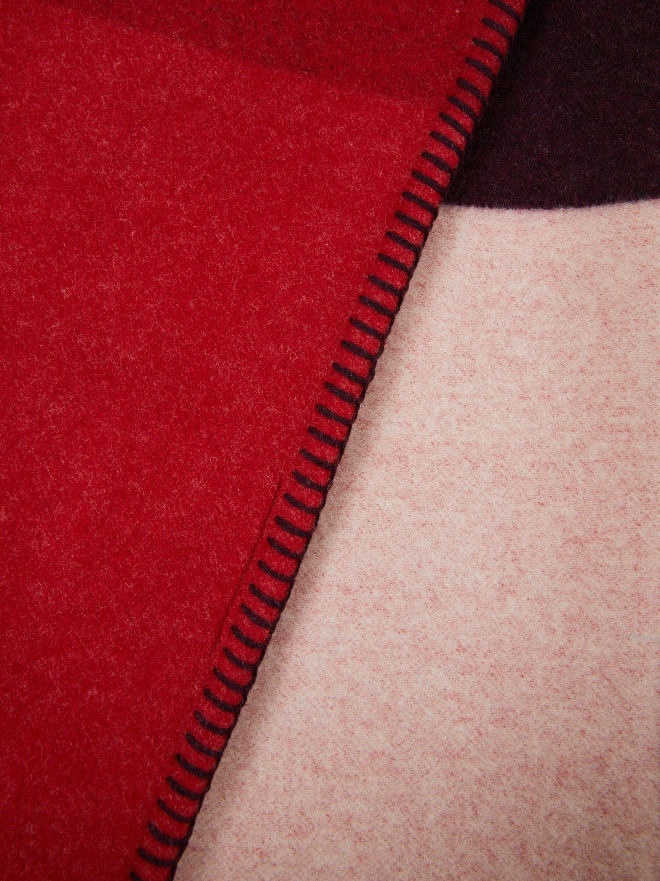 Шерстяной плед с графическим рисунком Lanerossi MALMO ARCH-00060212 - Вид №11