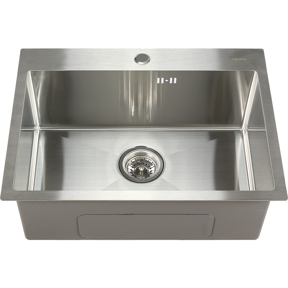 Мойка D6045H MELANA ProfLine 3,0/220 САТИН врезная прямоугольная D6045H D6045H сатин