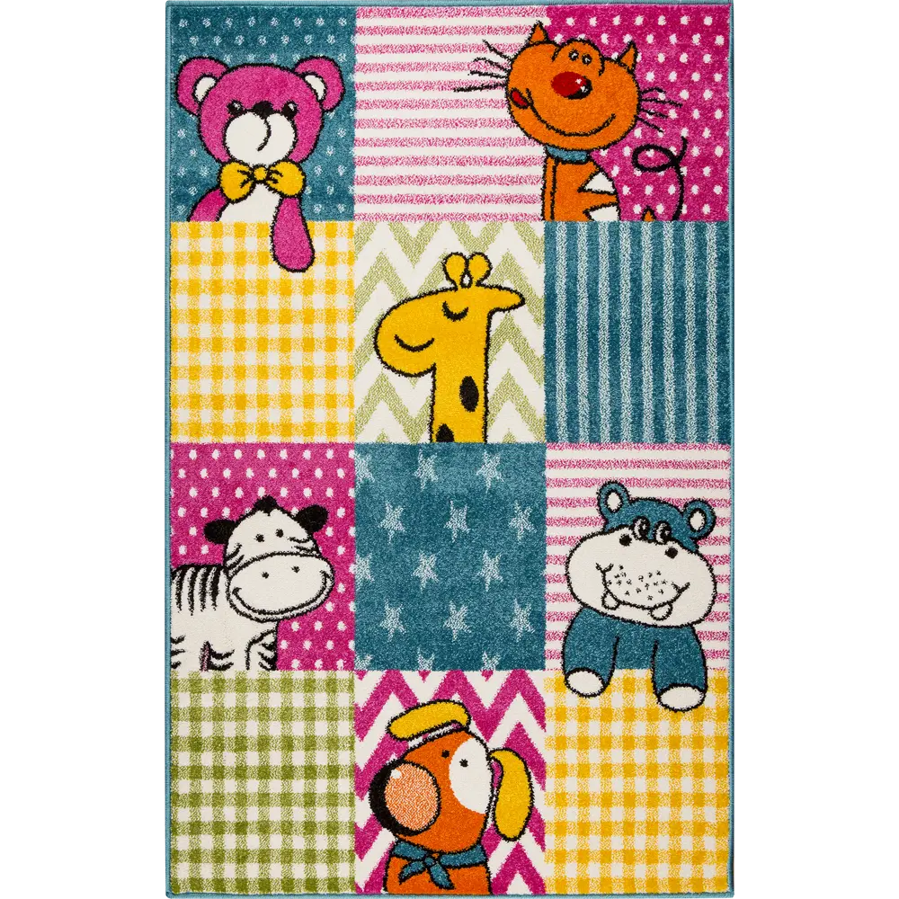 Ковёр «Art kids» LM07, 1x1.5 м, цвет синий MERINOS STLM-2135850