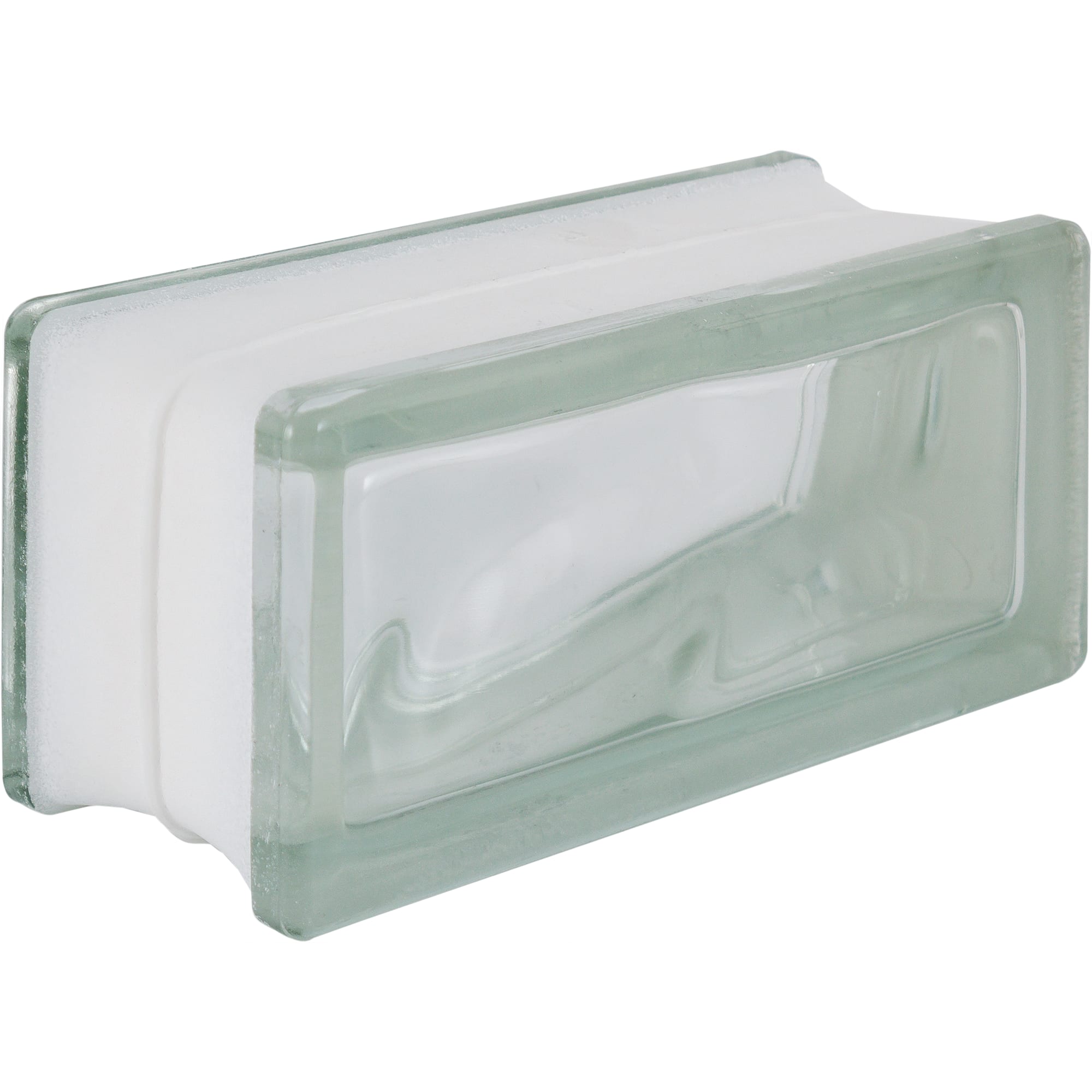 82349336 Стеклоблок Волна половина Santreyd 