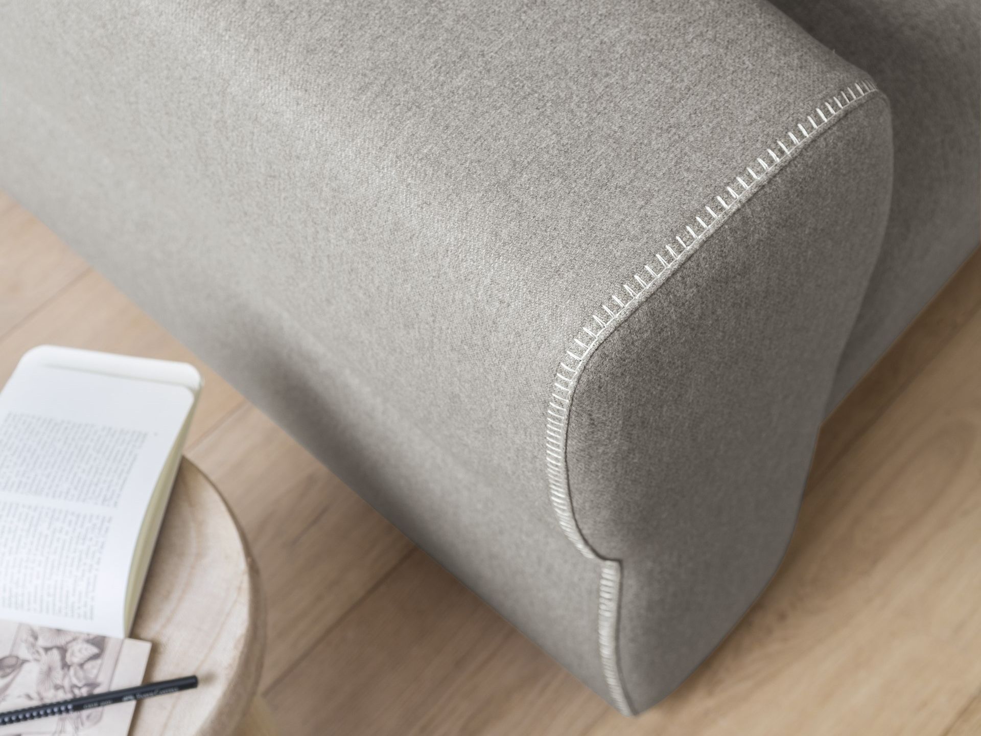 Двуспальный диван-кровать из ткани Felis Day &amp ARCH-00073244 - Вид №3