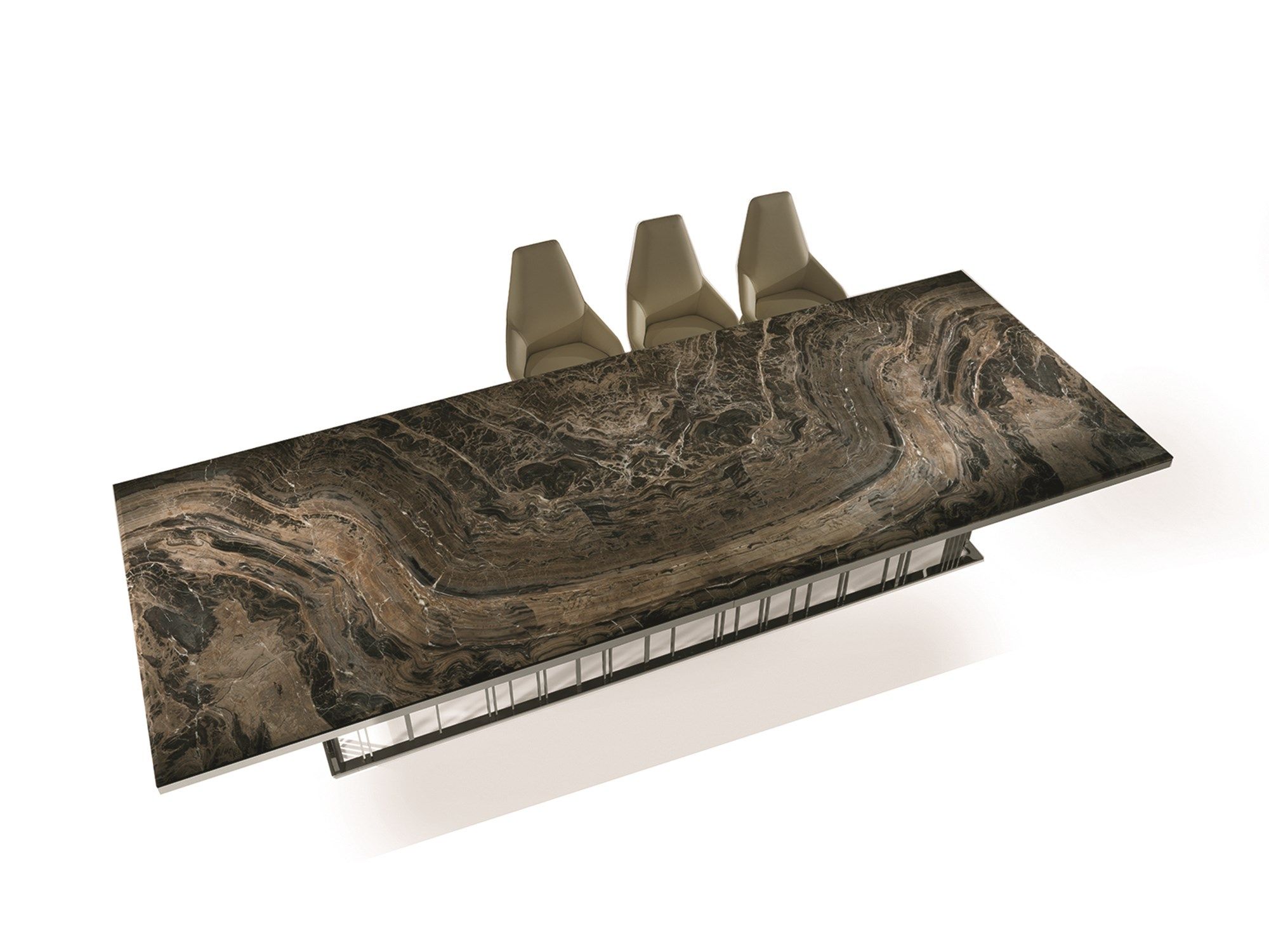 Кожаный мягкий стул Longhi Loveluxe ARCH-00136559 - Вид №9