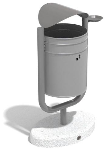 ENCHO ENCHEV - ETE Урна для мусора с пепельницей для улицы  90  - Вид №1