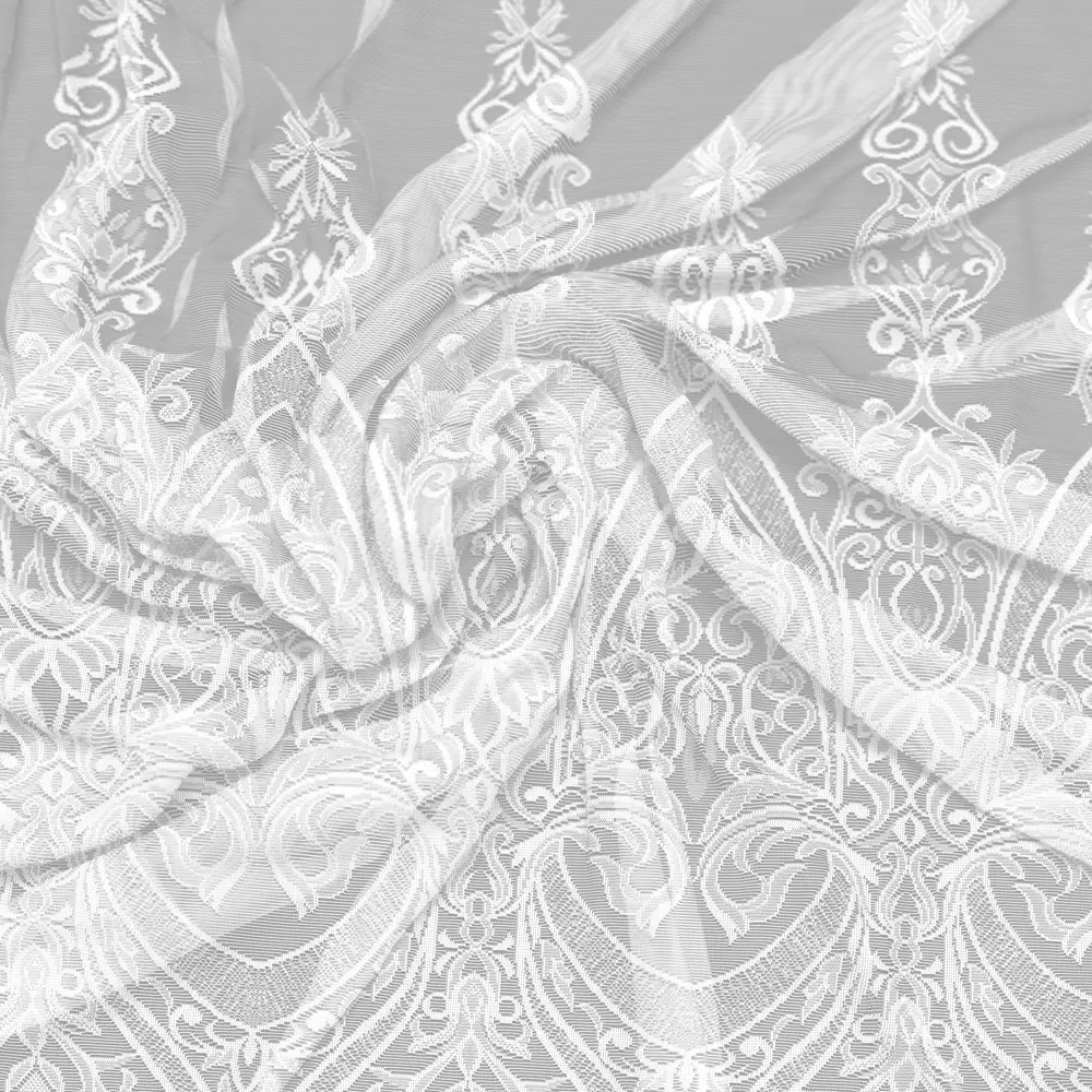 Занавеска Грация 200x160 см цвет белый Santreyd STLM-2008271 - Вид №4