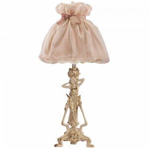 32064,34003 Настольная лампа Флора Айвори Мадлен Солнечный Персик BOGACHO