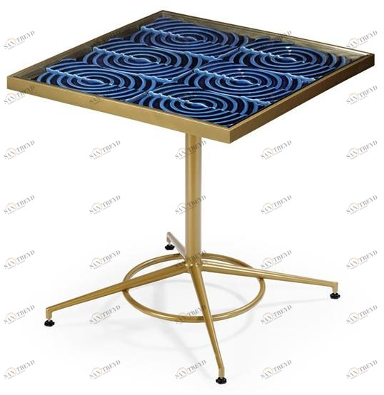 Theia Квадратный керамический стол Maze sun-id-1475710