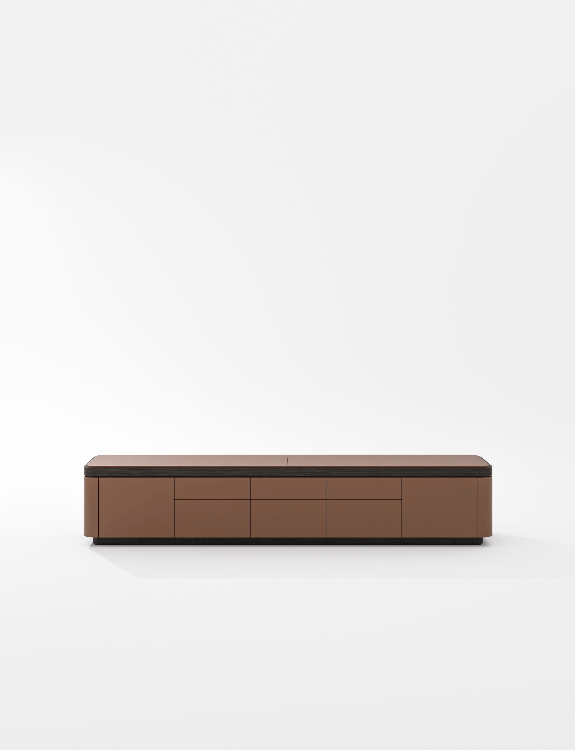 Кожаный офисный шкаф PROF Flow ARCH-00123767 - Вид №46