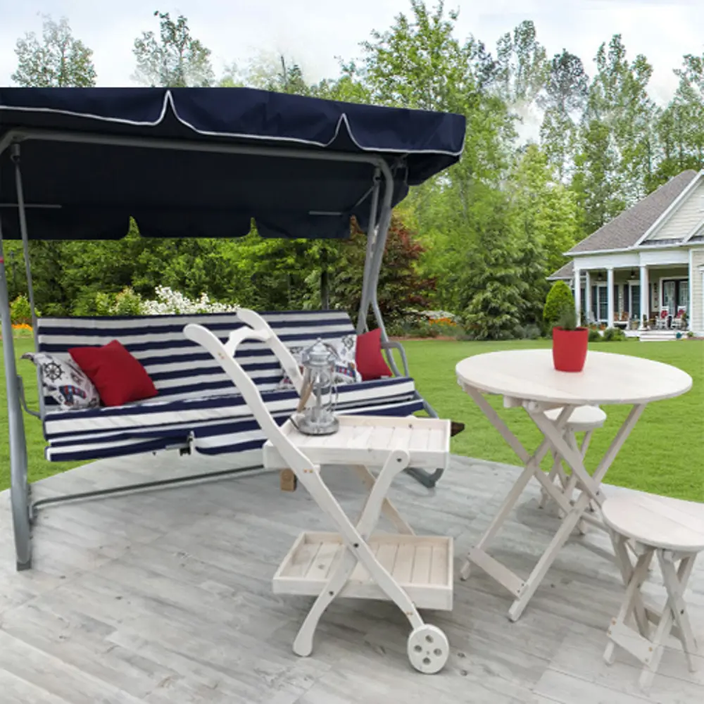 Столик сервировочный «Бриз», окрашенный, с колёсами Santreyd STLM-2104104 - Вид №5