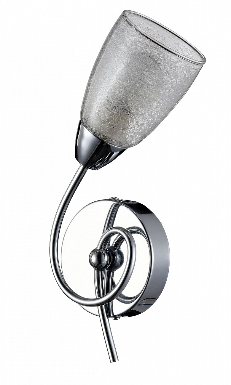 Бра настенное хром с прозрачным плафоном Flash FR5104-WL-01-W FREYA MODERN 00-3957458 Хром - Вид №4