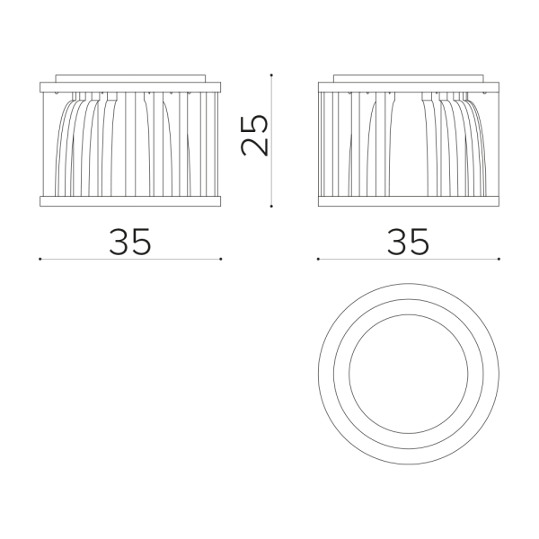 AN 1025 Низкий табурет с подставкой из бука и ножками из массива дерева True Design Anyway - Вид №1