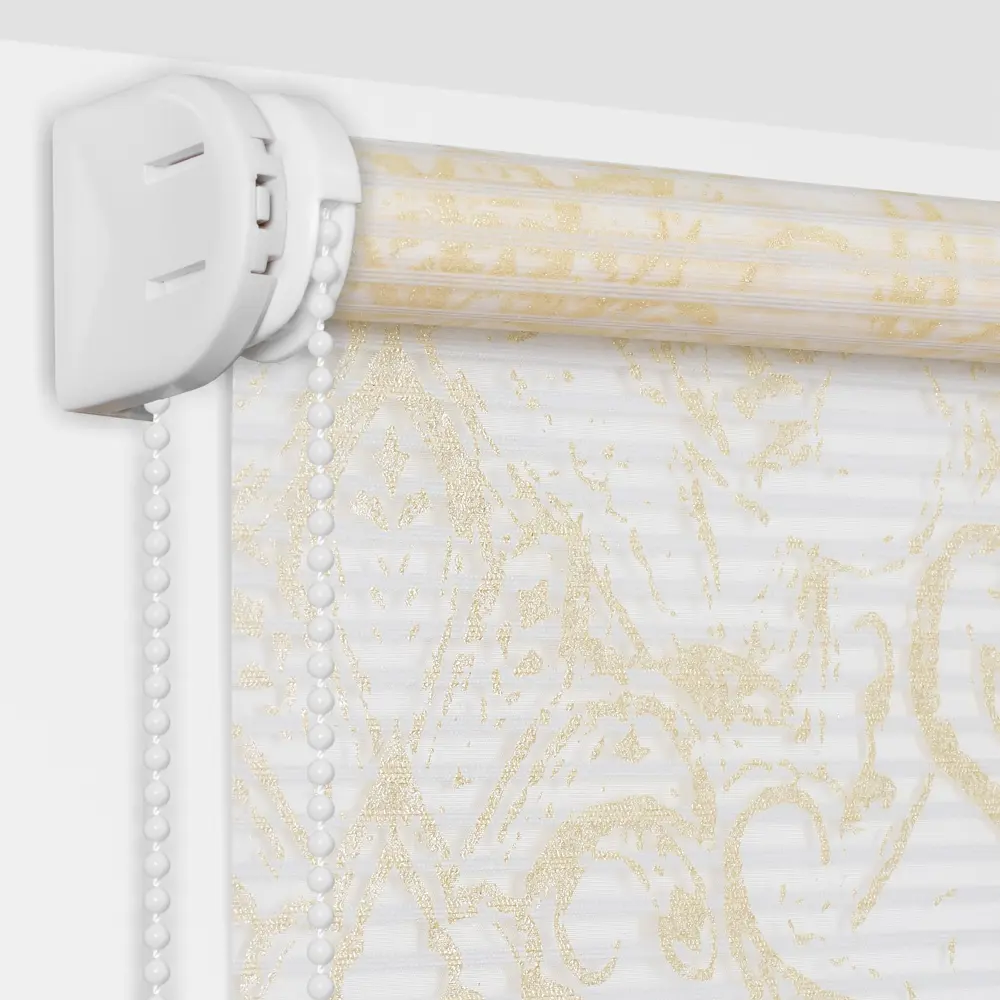 Штора рулонная Версаль 50x160 см золотая GARDEN STLM-2151255 - Вид №1