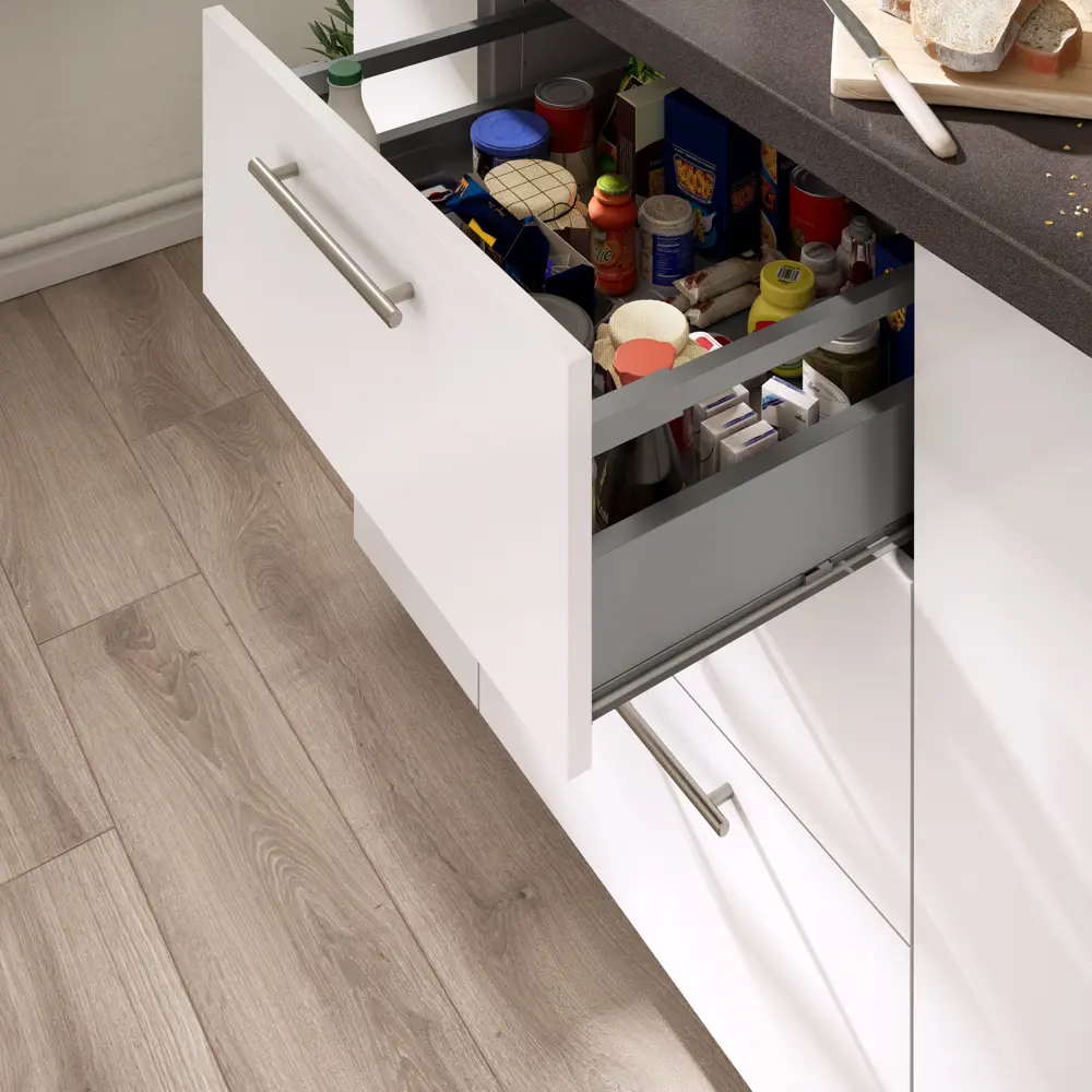 Ящик Delinia ID 56.8x18.4x48.3 см металл цвет серый STLM-2008422 - Вид №4