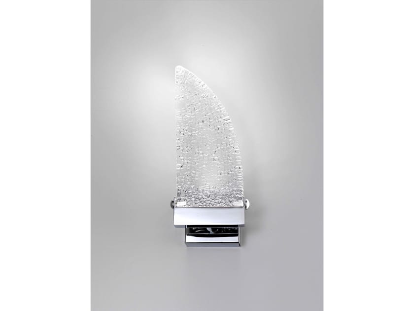 Светодиодный настенный светильник из стекла и латуни Cremasco Illuminazione 7248/AP ARCH-00135525