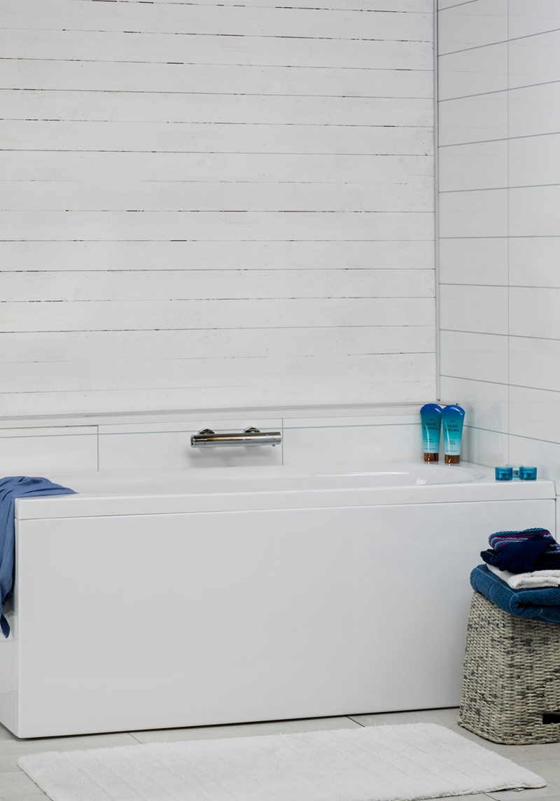 154 Ванна Cubic 160 Левая Noro  Белый 