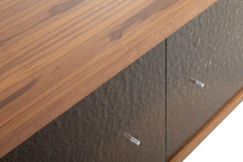 Tonin Casa Комод деревянный со стеклянными распашными дверцами sun-id-1379223 - Вид №1