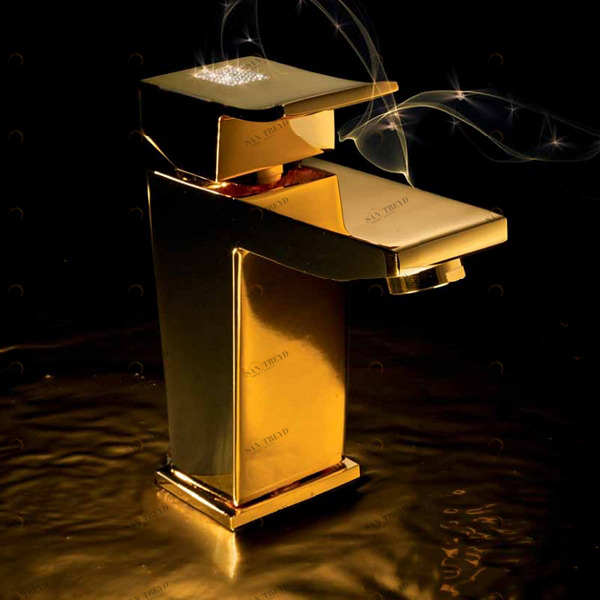 Однорычажный смеситель для раковины 56.002M MAIER SURF DIAMOND 56002M