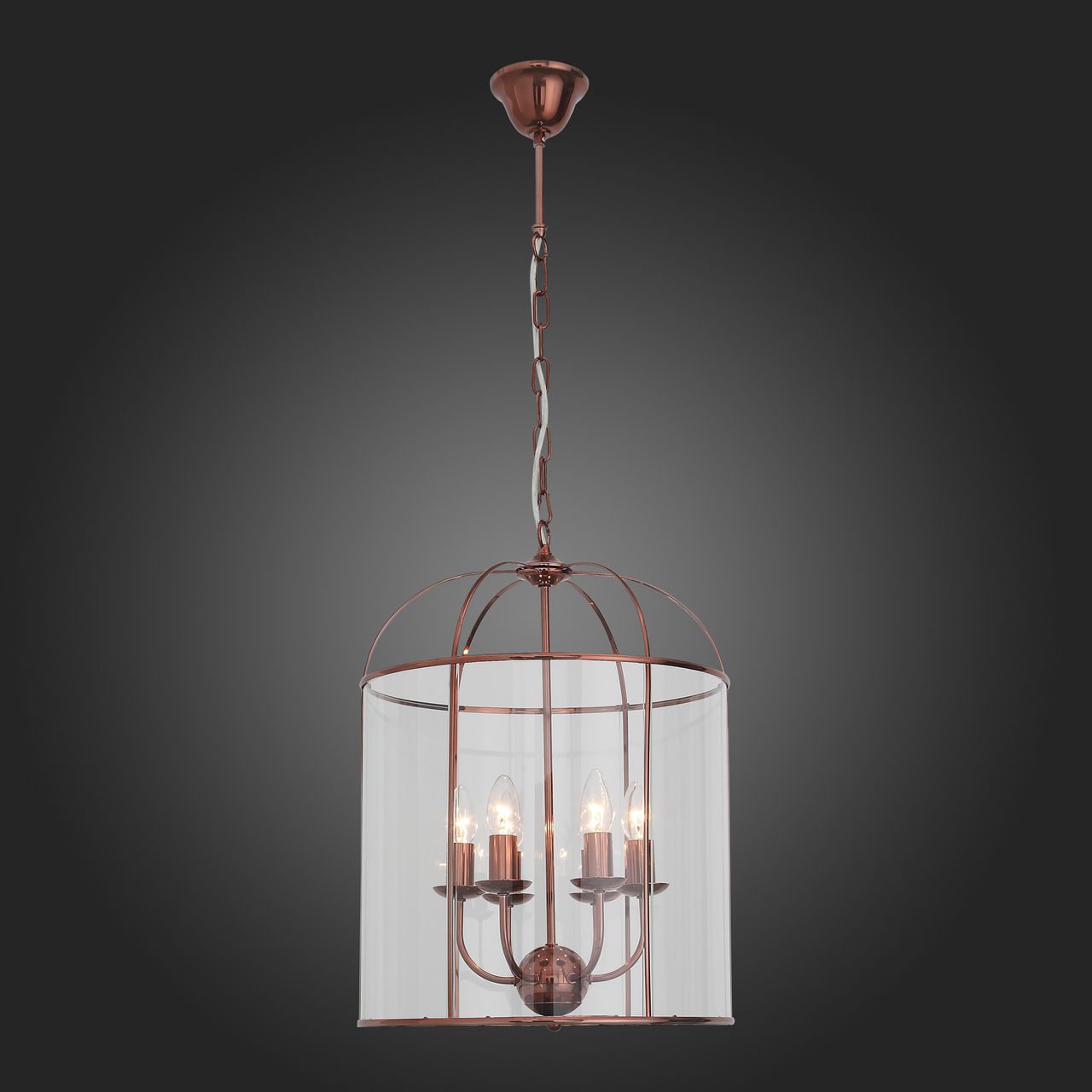 Подвесная люстра ST Luce Odierno SL267.603.06 ST LUCE ДИЗАЙНЕРСКИЕ, ODIERNO COPPER 108515 Медь  - Вид №2