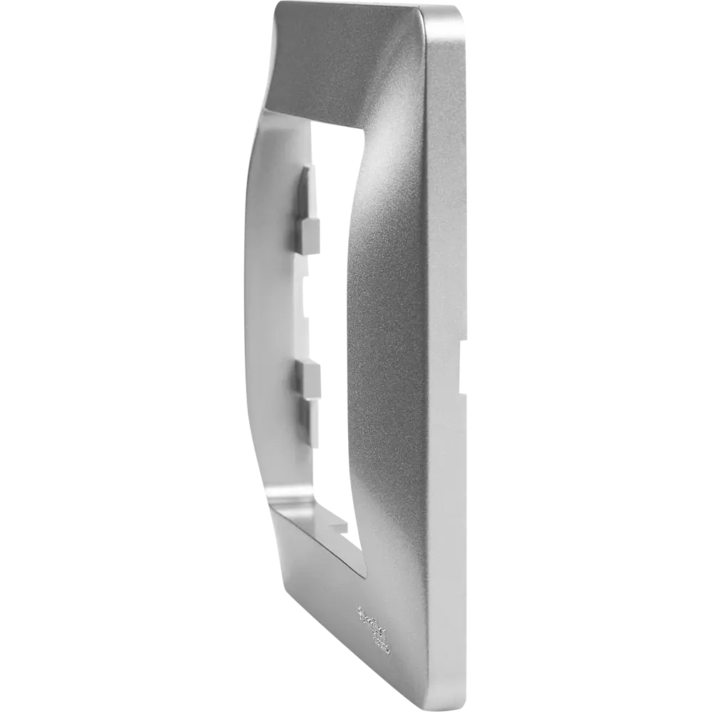 Рамка Schneider Electric Glossa алюминий для розеток и выключателей 86710711 STLM-0070900 - Вид №2