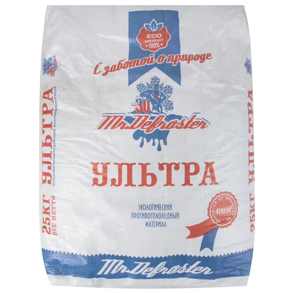 Противогололедный реагент Ультра 25 кг Santreyd STLM-2045502