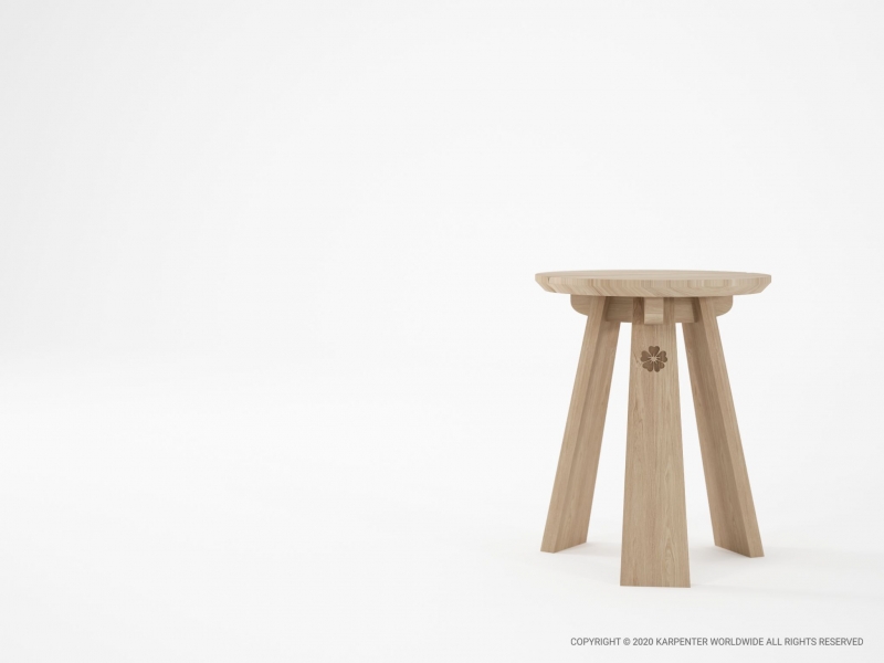 609_1287 Круглый табурет Karpenter East - Вид №3