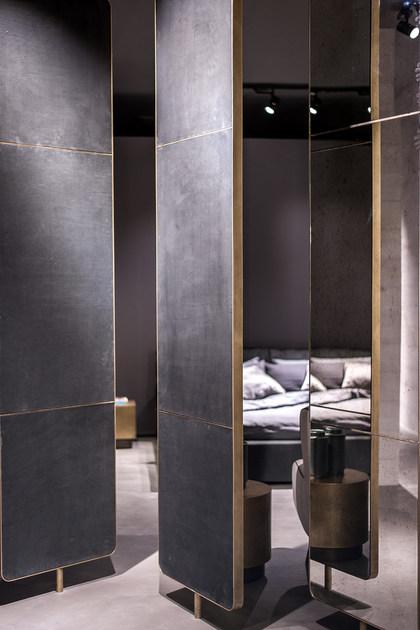 BAXTER Зеркало / перегородка в коже sun-id-1434459 - Вид №4