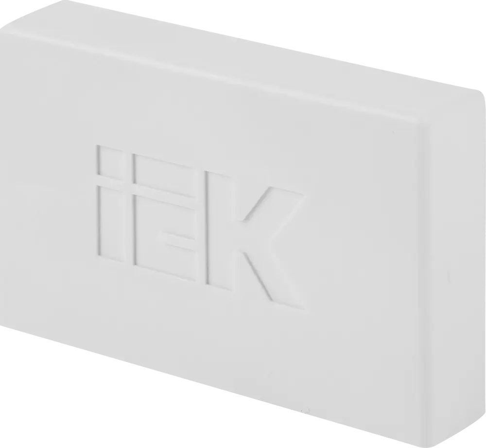 Заглушка для кабель-канала IEK 60×40 мм белая (4 шт) 82377905