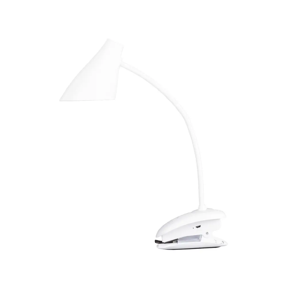 Настольная лампа Rombica LED Clamp 5 Вт 300 Лм, цвет белый Santreyd STLM-2162665 - Вид №1