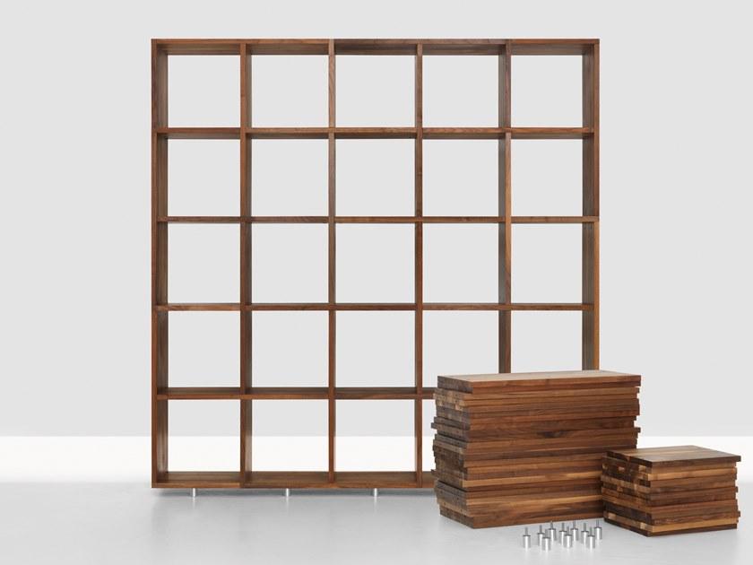 ZEITRAUM Отдельностоящий модульный книжный шкаф из массива дерева sun-id-1367148 - Вид №1