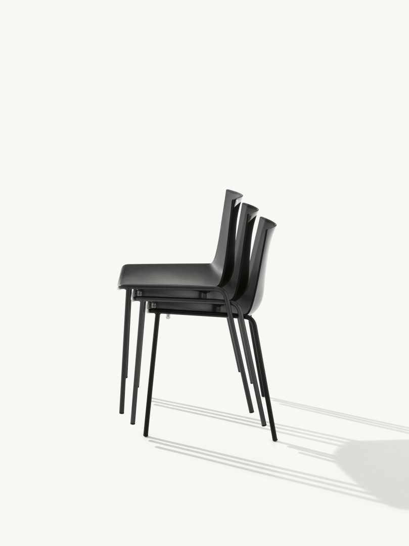 Cuba 620 Стул со стальным каркасом, 4 ножки. Полипропиленовая оболочка. Et al. Cuba - Вид №4