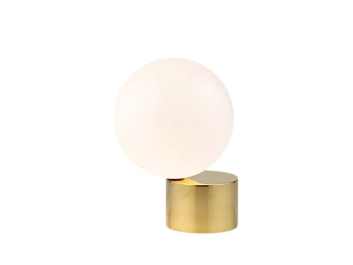 Светодиодная настольная лампа из опалового стекла и матовой латуни Michael Anastassiades Tip of the Tongue ARCH-00116600 - Вид №3